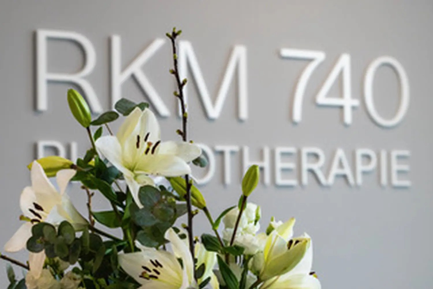 Blumen von Physiotherapie